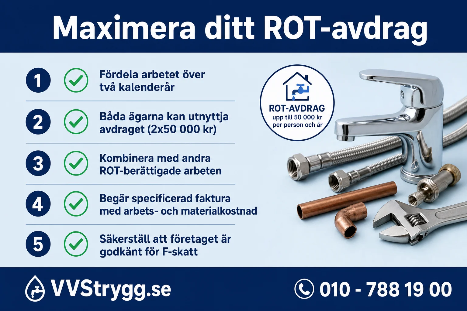 Krav for ROT-avdrag
