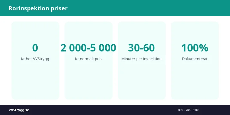 Rorinspektion priser